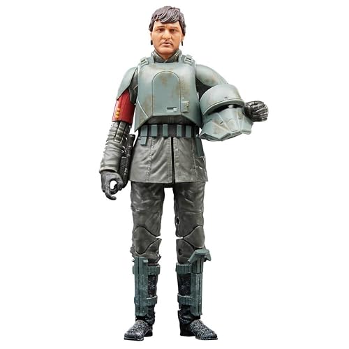 Star Wars The Black Series DIN Djarin Morak Figura de Acción 15 cm | Star Wars The Black Series - Figura de acción de 6 pulgadas (2022 Wave 4) - Din Djarin (Morak)