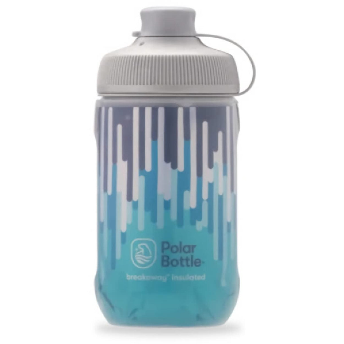 Polar Bottle Breakaway - Botella de agua aislada para bicicleta de montaña, sin BPA, para ciclismo y deportes con cubierta antipolvo