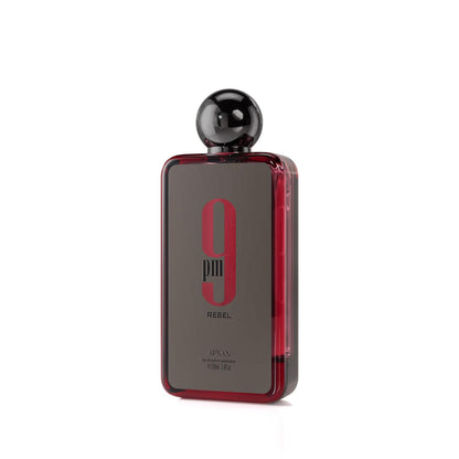 Afnan Agua de Perfume EDP 9PM Rebel (Red) para Adultos unisex, 100ml