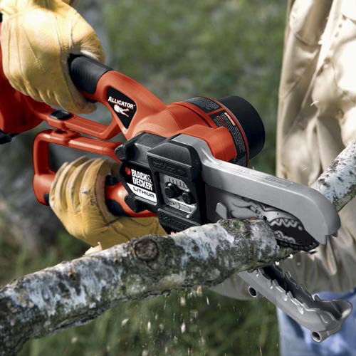 BLACK+DECKER LLP120B Bare Max Lithium Ion Alligator Lopper Saw, 20-Volt | 6" Barra, Corte Hasta 4", Sin Batería