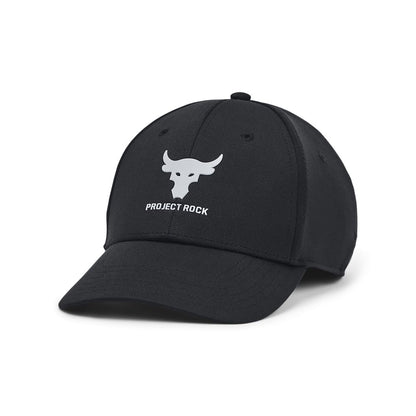 Under Armour Project Rock Snapback para Mujer, (002) Negro/Mod Gray, Talla única, (002) Black/Mod Gray, One Size