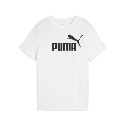 PUMA Essentials No. 1 Logo Playera Niña - 152 - Blanco