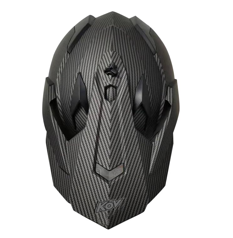 KOV Casco Onix Carbon Negro XXL