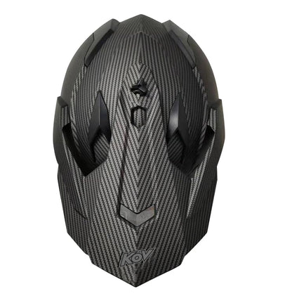 KOV Casco Onix Carbon Negro XXL