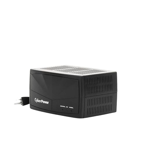 CyberPower CL1500VR 1500VA/750W Regulador de Voltaje, Negro