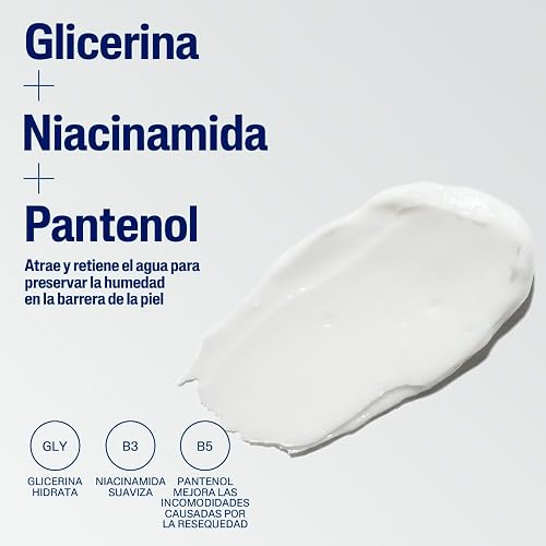 Cetaphil Crema Hidratante Corporal Intensa Todo Tipo de Piel Sensible 170 g | Hidrata hasta 48 h desde la primera aplicación, ayuda a restaurar piel en 1 semana y calma la resequedad con rápida absorción