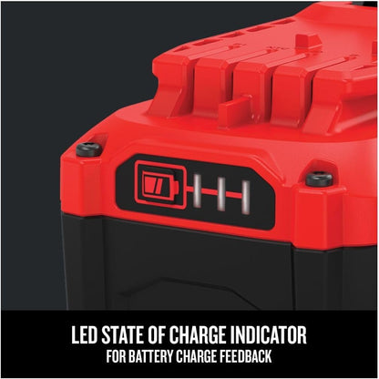 Craftsman Batería 20V 4.0Ah CMCB204-2CK | 2 unidades, iones de litio con cargador, celdas de alto rendimiento