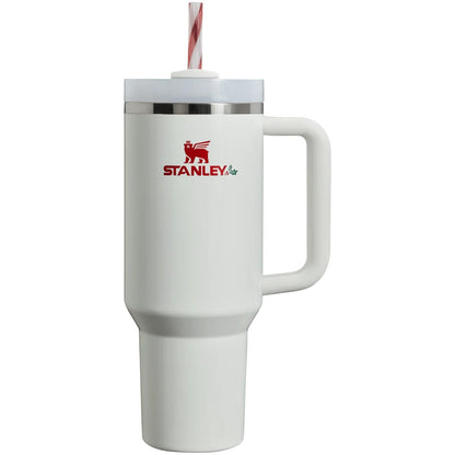 Stanley Quencher H2.0 Termo de Acero Inoxidable con Popote 1.18 L - Mistletoe Twist