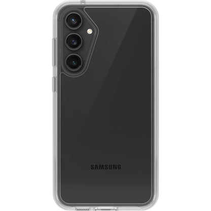 OtterBox - Funda Transparente para Galaxy S23 FE Symmetry Series – Transparente, Ultra Elegante, Compatible con Carga inalámbrica, Bordes elevados Que protegen la cámara y la visualización