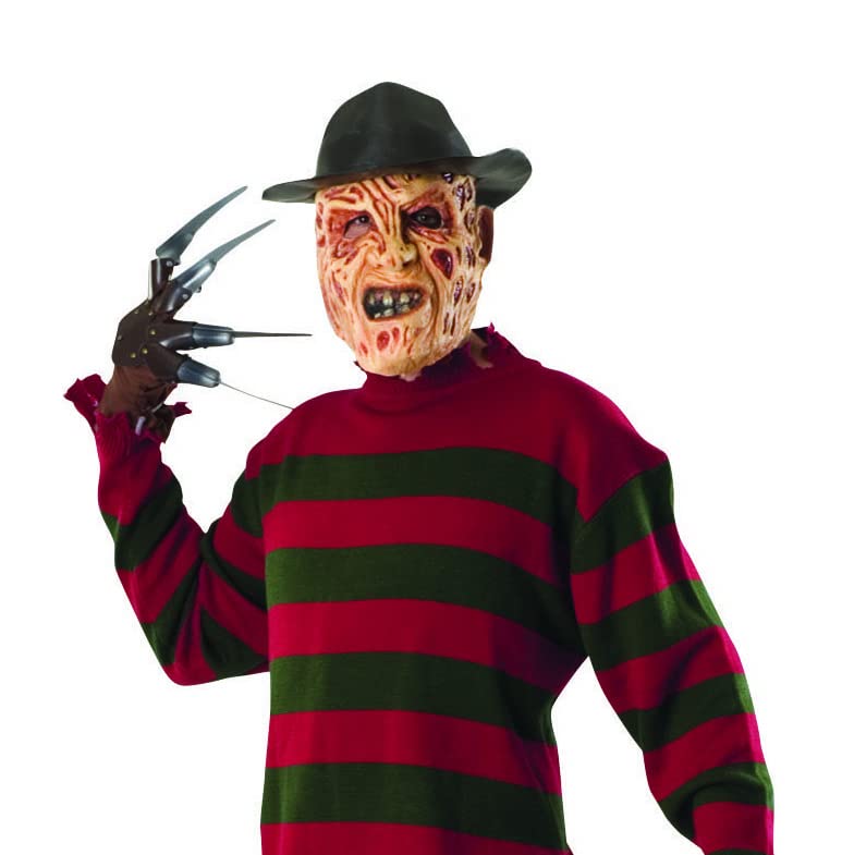 Rubie's - Disfraz de Pesadilla en Elm Street con sombrero de Freddy Krueger, marrón, talla única