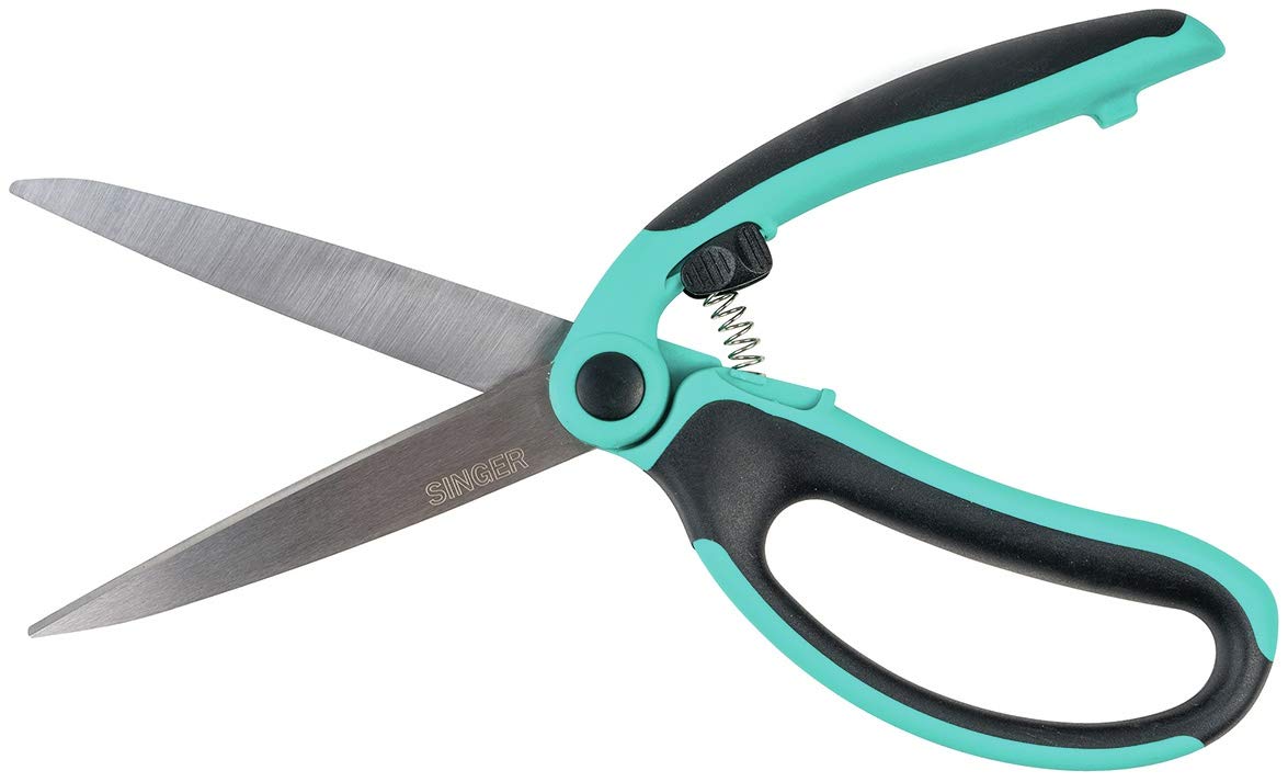 SINGER 00565 9-1/2-Inch ProSeries Spring Assist Scissor with Comfort Grip