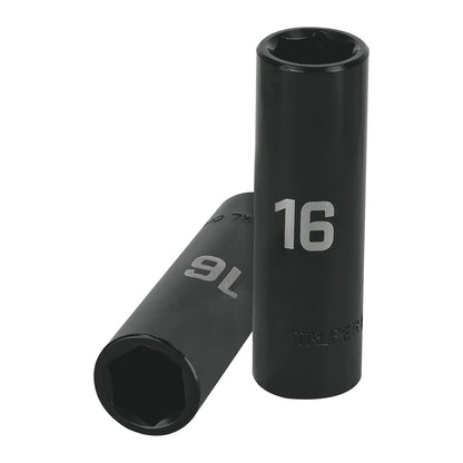 Truper Dado Largo de Impacto 6 Puntas 10mm Cuadro 1/2" D-7310-ML - 16 mm