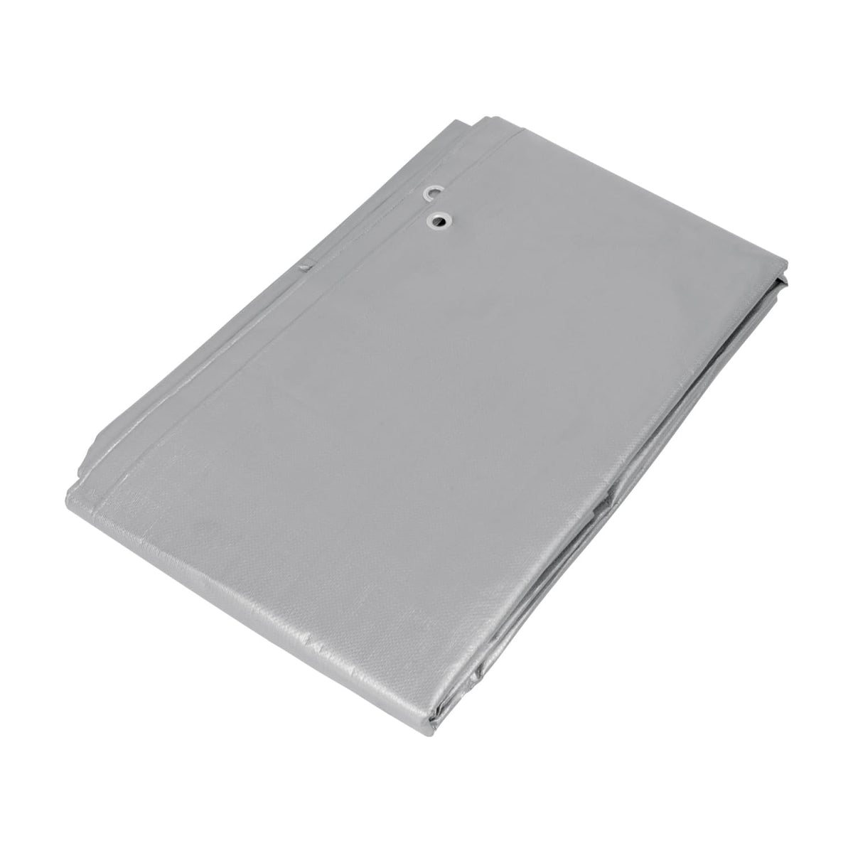 Truper Lona Reforzada con Ojillos de Aluminio - Lona - 3 x 5 m - Gris