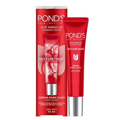 POND'S Crema Ojos Age Miracle Ultimate Youth Hexyl-Retinol 15 ml