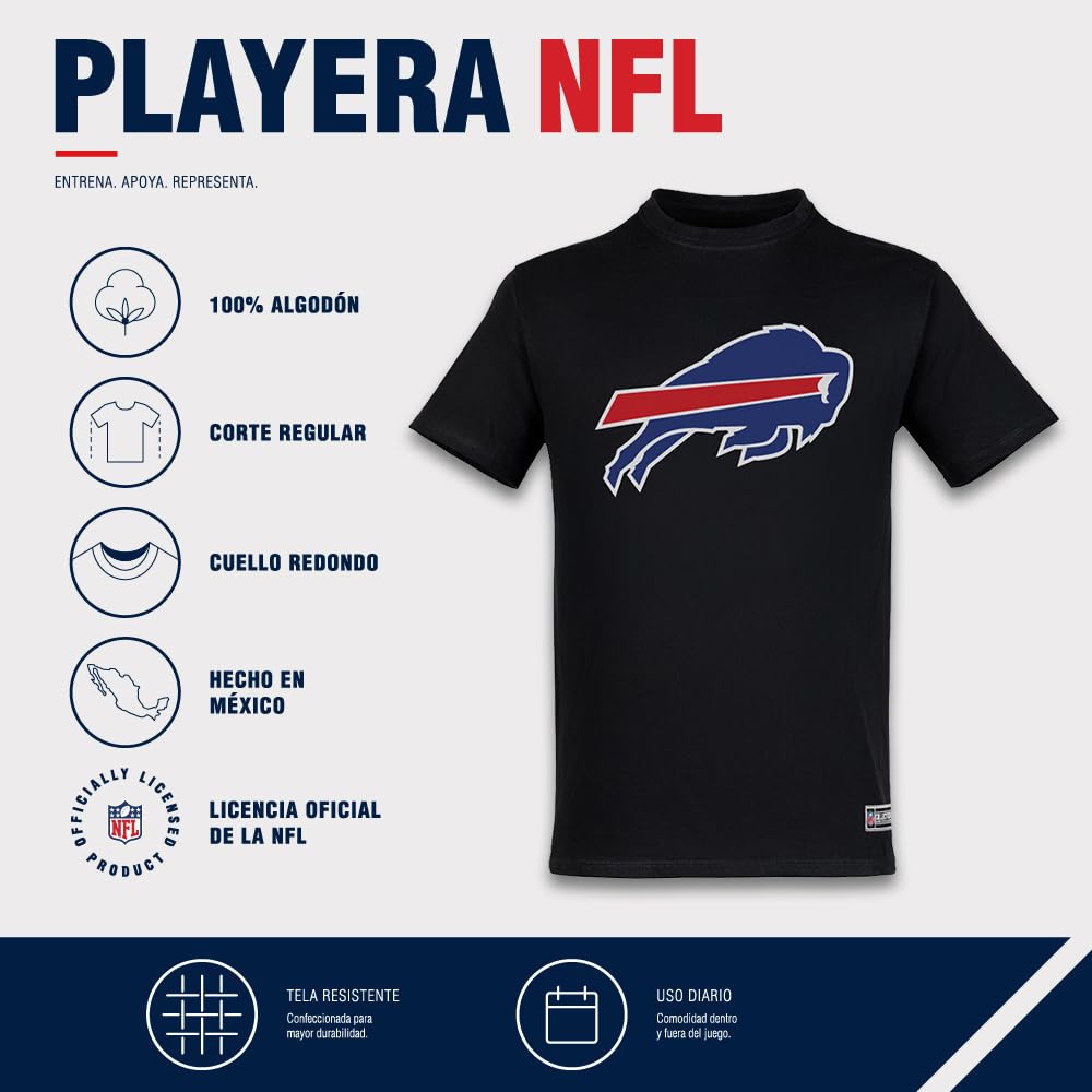 NFL Playera Aficionado Básica Buffalo Bills