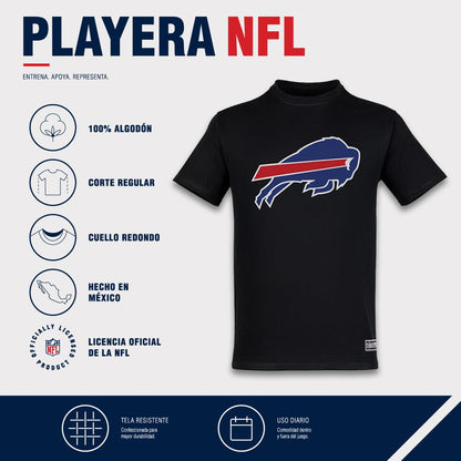 NFL Playera Aficionado Básica Buffalo Bills