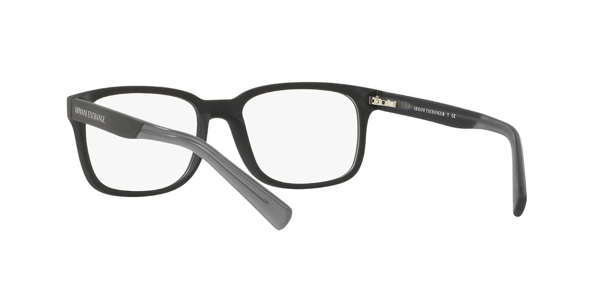 Armani Exchange Ax3029 - Marco cuadrado para anteojos graduadas para hombre