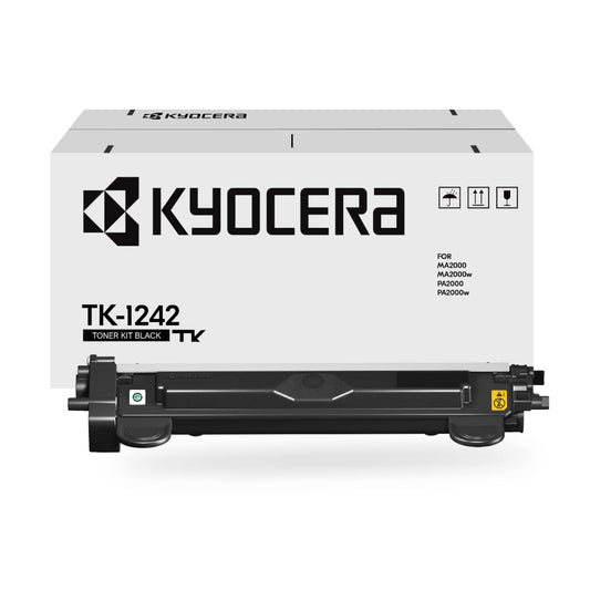 Kyocera TK-1242 Cartucho de tóner Negro, Funciona MA2000w / PA2000w, Original (1T02Y80UX0)