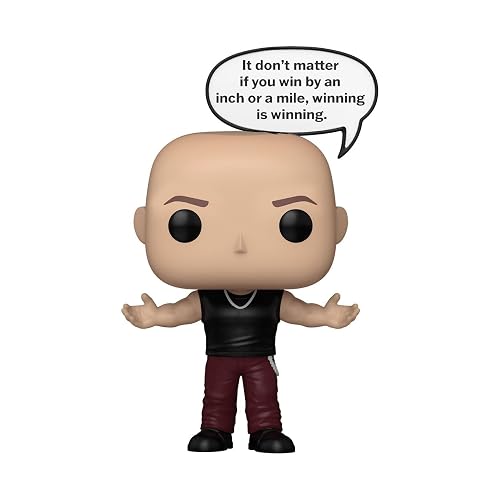 Funko Pop! Sayings: Fast & Furious - Dominic Toretto | Mercancía Oficial - Figura de Vinilo Coleccionable para Decoración - Regalo de Cumpleaños para Fans