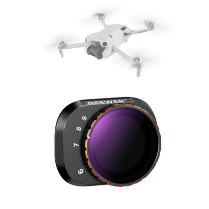NEEWER Filtros para Drones DJI Mini ND CPL UV - Mini 4Pro - ND64-512