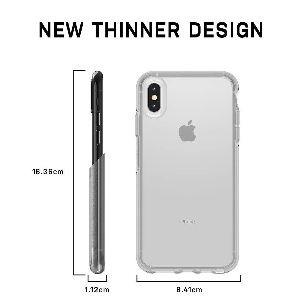 Otterbox Symmetry Series - Carcasa para iPhone XS MAX, Transparente