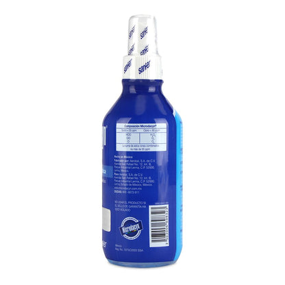 Microdacyn Antiséptico Spray Heridas Sin Alcohol Superoxidación (240ML) | Solución electrolizada de superoxidación, limpia y desinfecta heridas, no arde, amplio espectro, sin alcohol, 120 ml