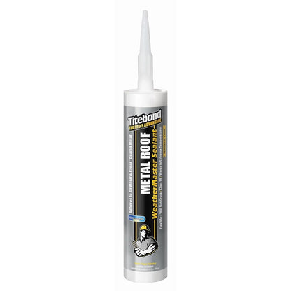 Titebond WeatherMaster 62491 Sellador de polímero avanzado para techo de metal, color gris