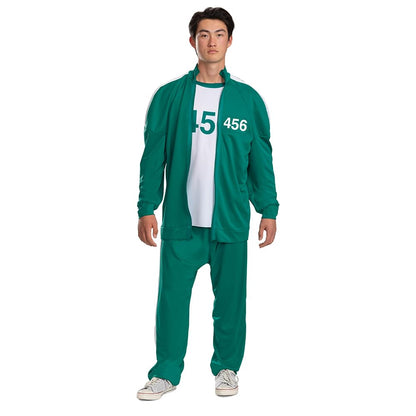 Squid Game Player 456 - Traje deportivo para adultos, Como se muestra, Standard