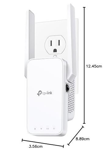 TP-Link RE315 Repetidor WiFi de Banda Dual AC1200, hasta 867 Mbps en 5GHz, Cubre hasta 1500 pies Cuadrados y 25 Dispositivos