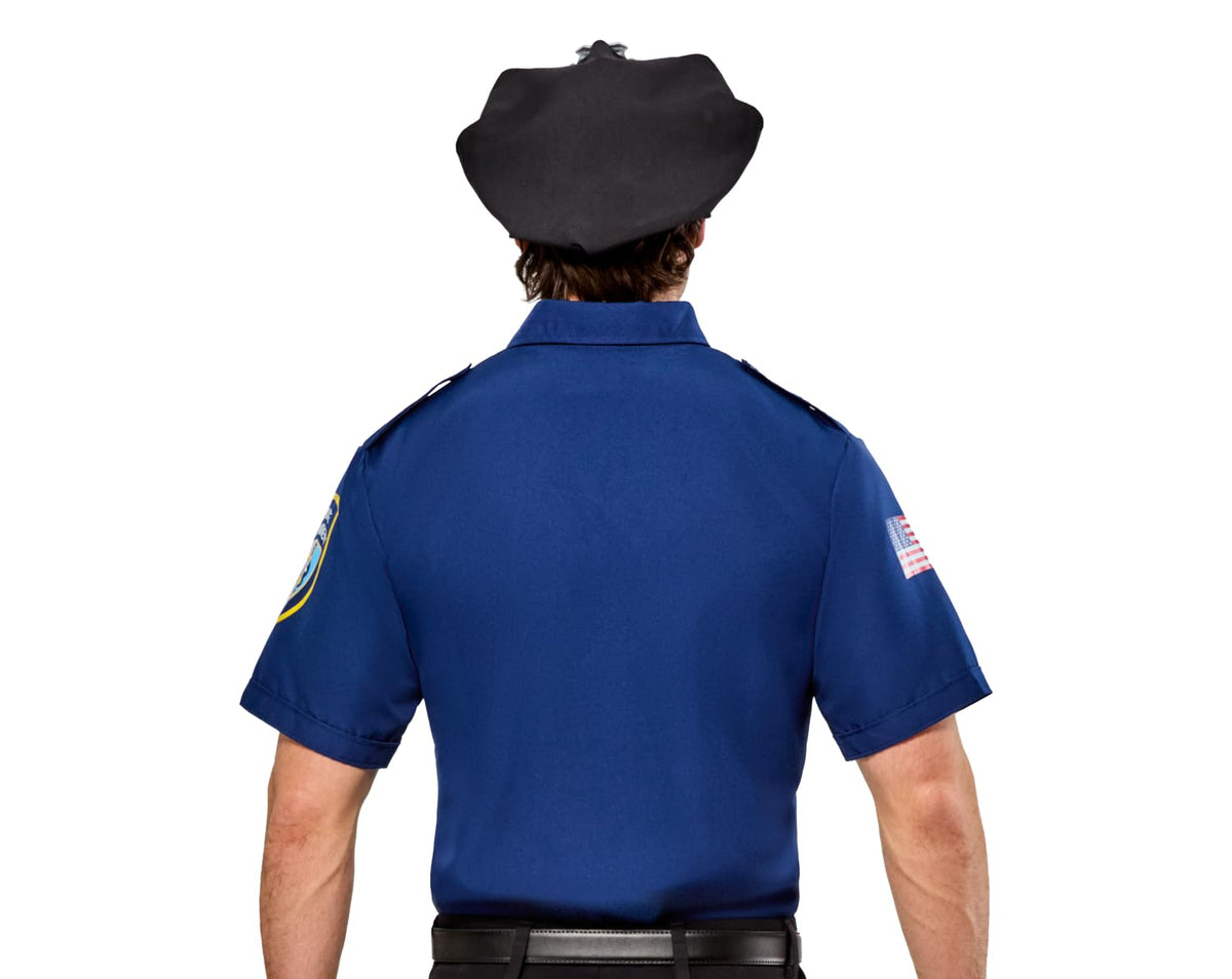 Rubie's Costume Heroes and Hombres Police Uniform Shirt and Hat Costume