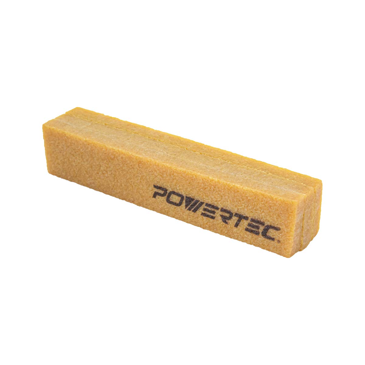 POWERTEC 71002 Barra de limpieza abrasiva para lijar cinturones y discos | Borrador de goma natural - Herramientas de carpintería para lijar la perfección