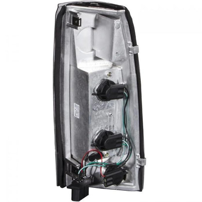 AnzoUSA 211157 - Luz trasera para camión Chevrolet GM, color rojo y humo (vendido en pares)
