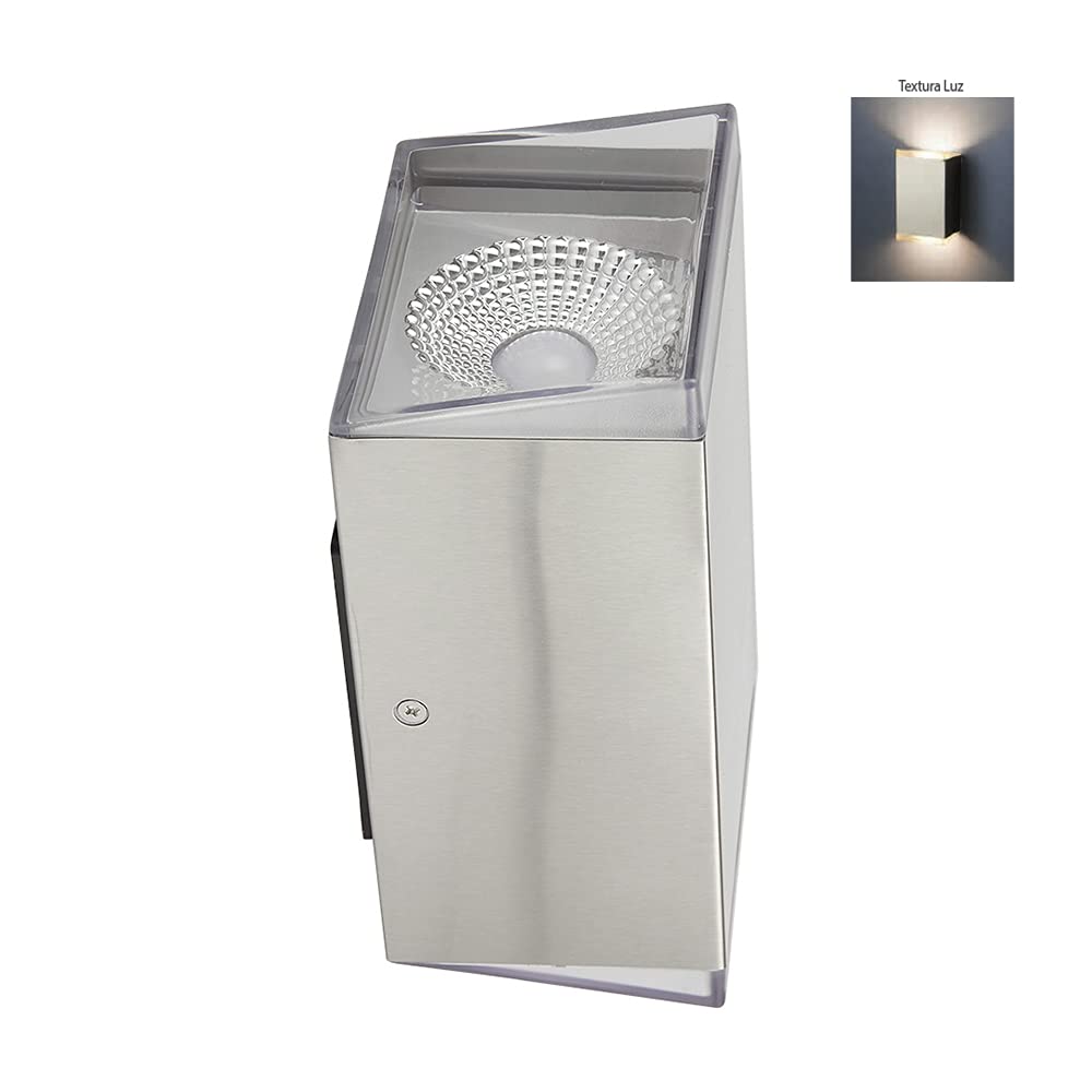 Tecnolite - Lámpara de exterior LED para sobreponer, 14.5 W, Luz suave cálida