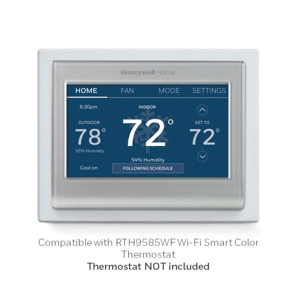 Honeywell Home THP2400A1027W Color blanco Montaje de placa