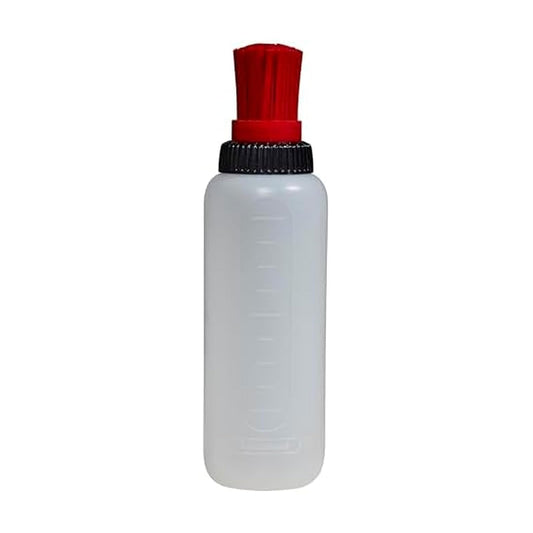 Farberware - Juego de brochas para hornear para barbacoa, sabrosas y sin desorden para cocinar en interiores y exteriores, marcas para medir, apto para lavaplatos