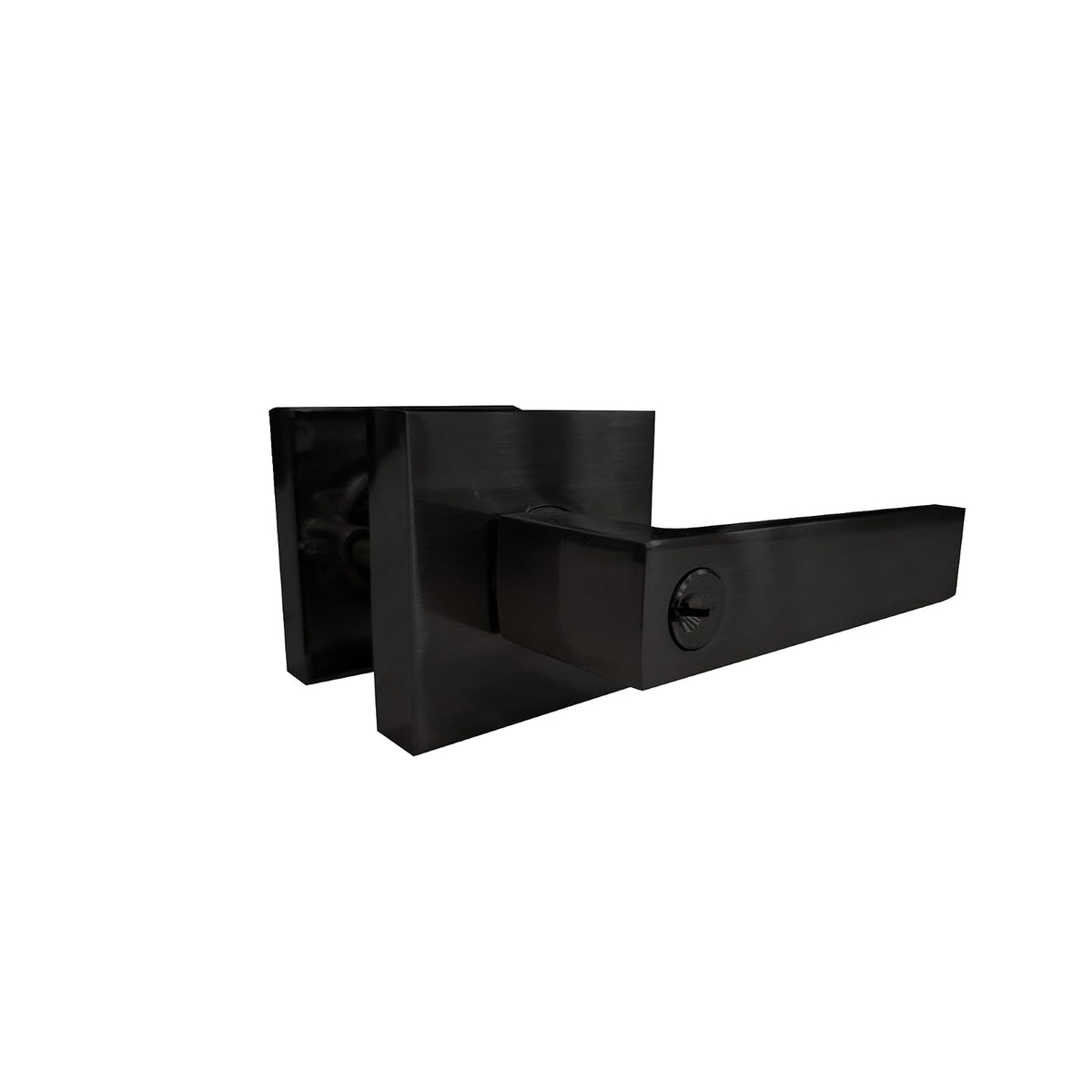 Yale Cerrojo manija premium de alta seguridad, para baño, linea castelli, color negro