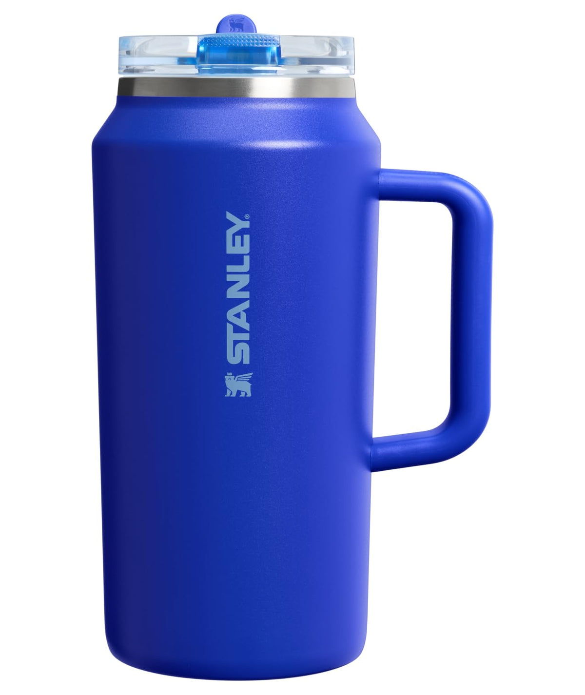 Stanley Quencher ProTour Vaso Térmico con Popote Abatible, Acero Inoxidable - 64 Ounces - Cobalto