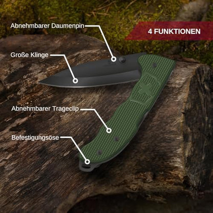 Victorinox Navaja Evoke Alox, 4 Usos, Verde Olivo