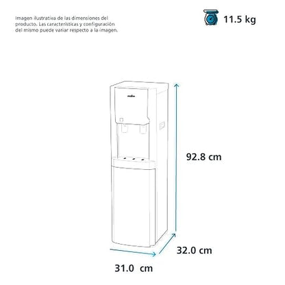 mabe - Enfriador de Agua Blanco - EMDPCCB1