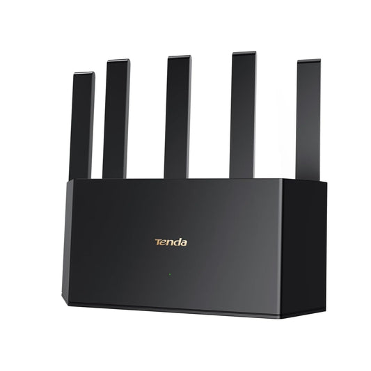 Tenda Router RE3L Pro WiFi 7 BE3600 de Doble Banda – hasta 3.6 Gbps, MLO, 5 Antenas de Alta Ganancia, 3 Puertos Gigabit, VPN, Control Parental, Configuración Fácil por App y NFC