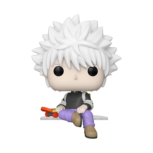 Funko Pop! Animation: Hunter X Hunter - Killua Zoldyck (Sitting) - Collectable Vinyl Figure - Gift Idea - Official Merchandise - Toys for Kids & Adults - Anime Fans - Model Figure for Collectors