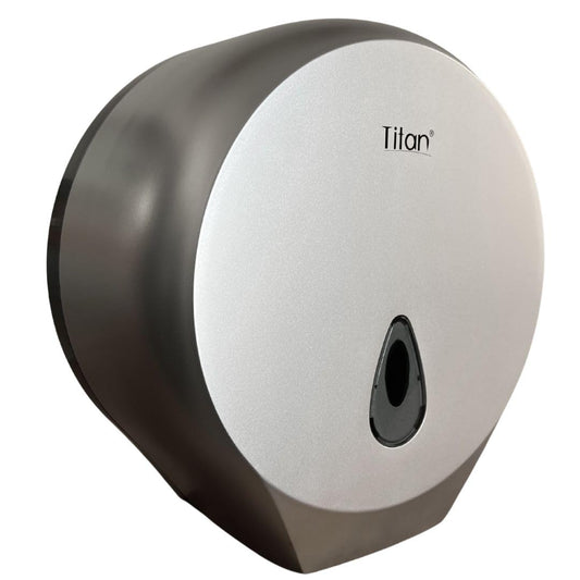 Titán Gustamar Dispensador de Papel Higiénico Institucional G-8002S, Color Silver