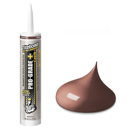 Titebond Calafateo Acrílico Siliconado para Interior y Exterior - Plus Almendra