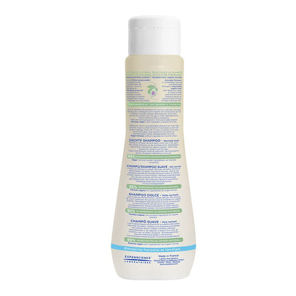 Mustela Shampoo Suave con Manzanilla para Bebé o Niño con Piel Normal, 200mL, 2 en 1: Shampoo y Crema Corporal Hidratante, 300mL