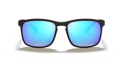 Ray-Ban anteojos de sol cuadradas para hombre Rb4264 Chromance
