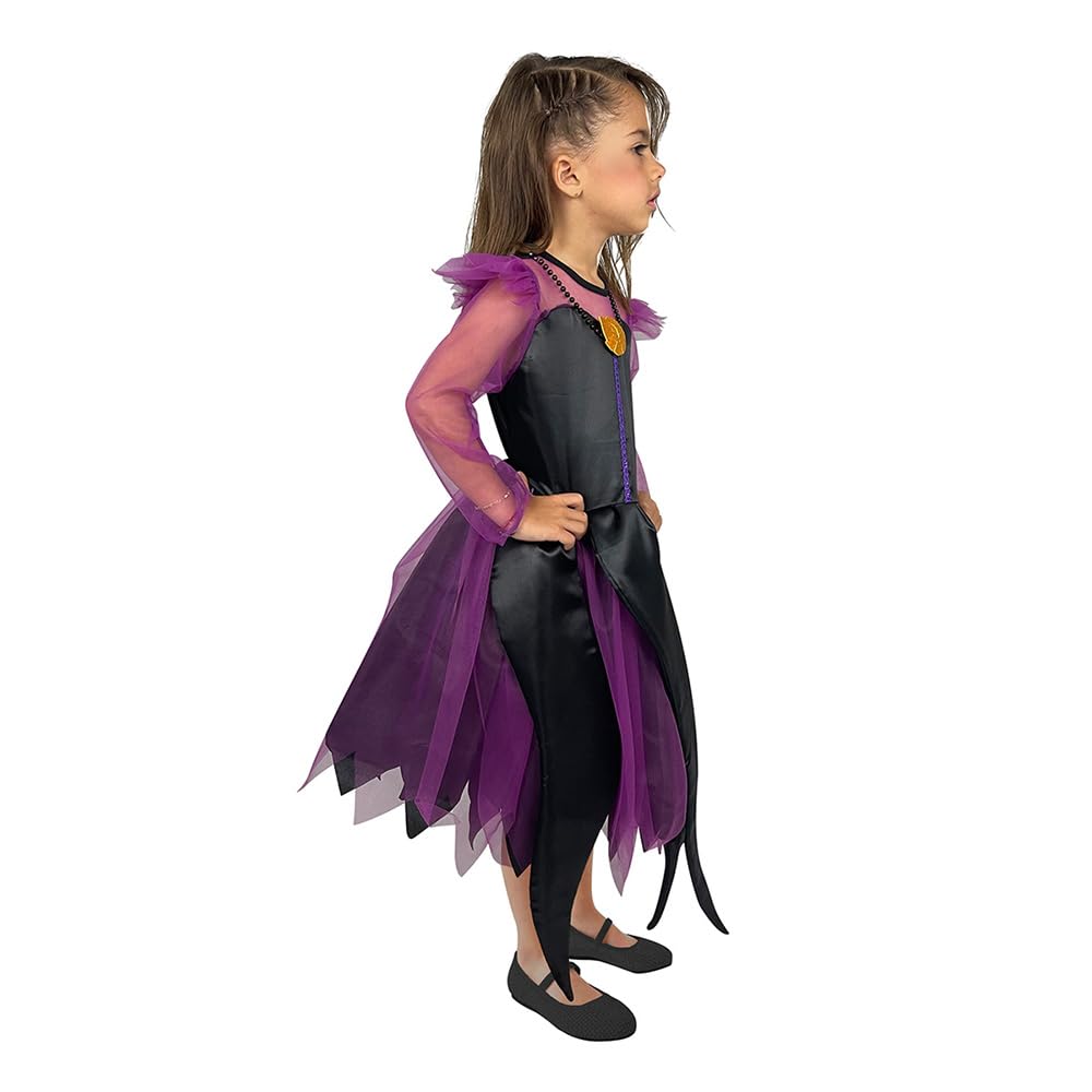 Disfraz Infantil, Ursula, Disney, Villanos, Talla 8 años