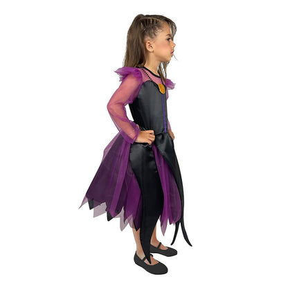 Disfraz Infantil, Ursula, Disney, Villanos, Talla 8 años