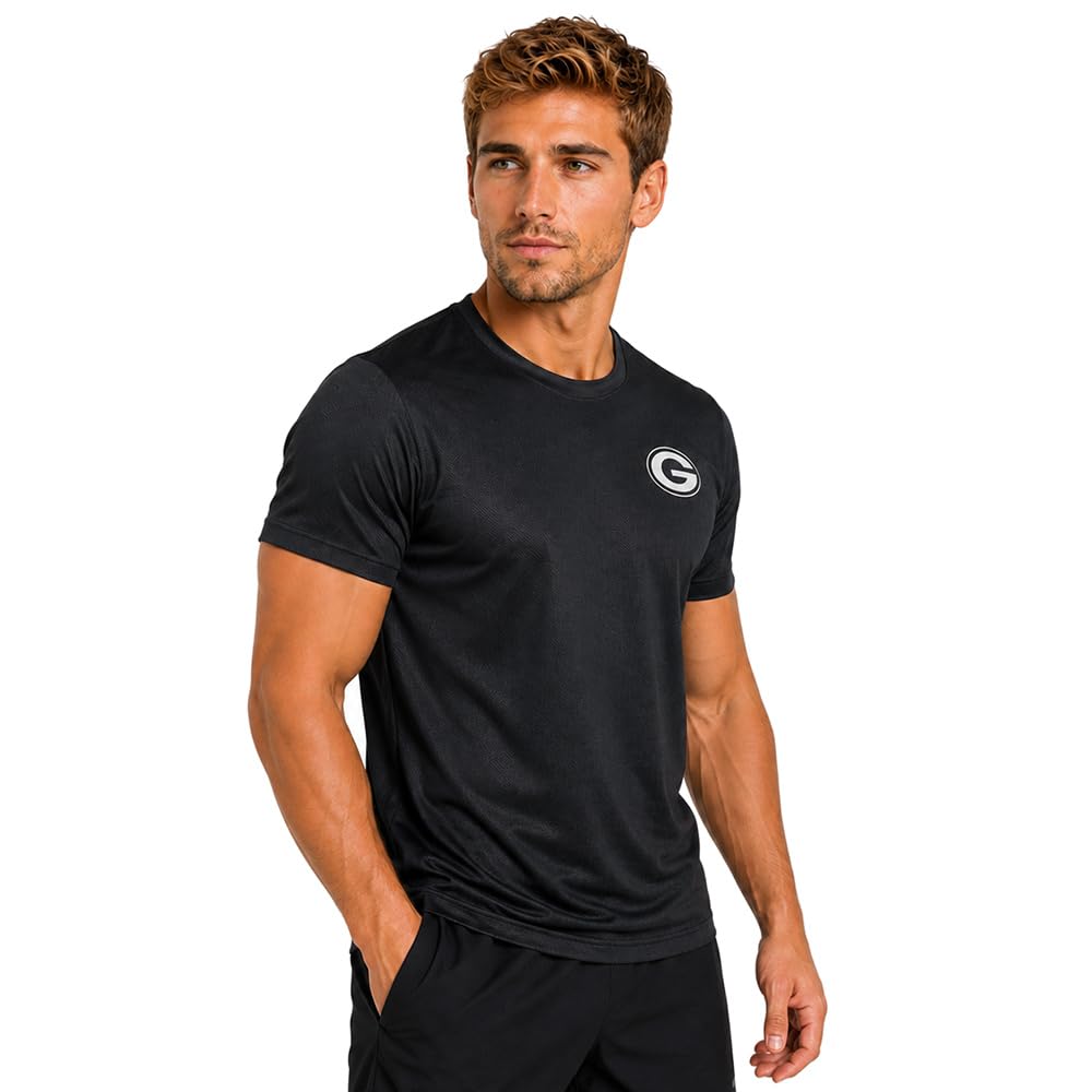 NFL Playera Deportiva Green Bay Packers Negro para Hombre