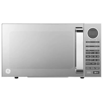 GE - Horno de microondas 0.7 cu.ft. Espejo Appliances, Espejo, Plateado - MGE07SEJ