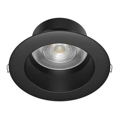 Tecnolite - Lámpara Empotrable de Techo Downlight LED 10 W, Luz Neutra, No atenuable, Multivoltaje